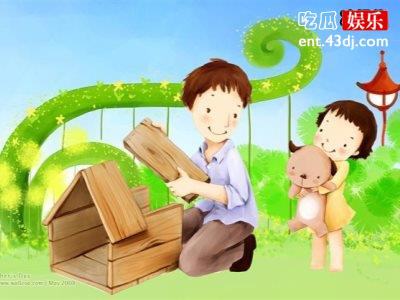 父亲节娱乐圈明星秀过节方式，古巨基黄晓明一家最突出