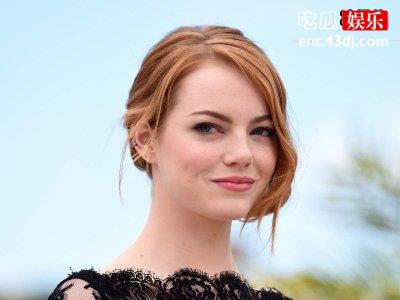 EmmaStone《爱乐之城》获得金球奖，让颜值upup!