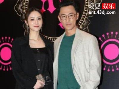 林峰与妻子逛商场，张馨月孕相明显