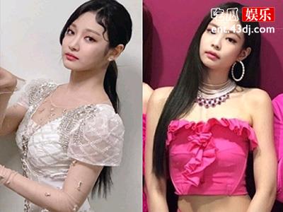 aespa宁艺卓撞脸两位女顶流! 胖版Jennie