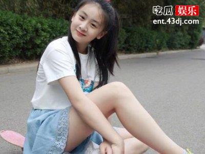 森碟12岁庆生照被田亮曝光，配文成亮点为人父的都多愁善感吗