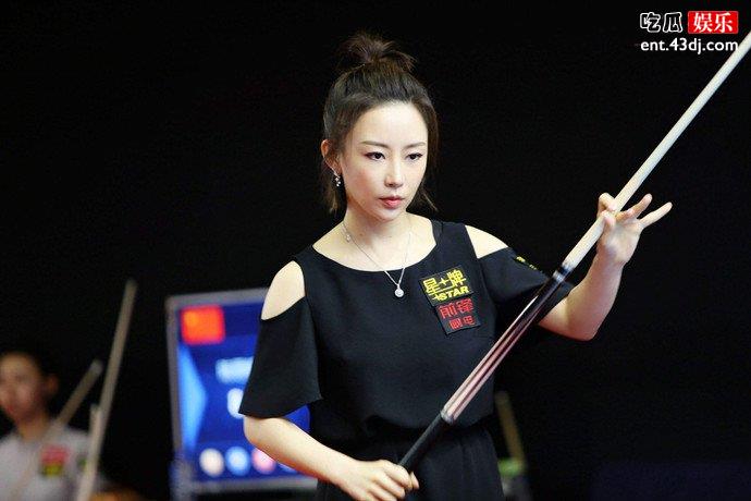台球皇后潘晓婷的真实身高