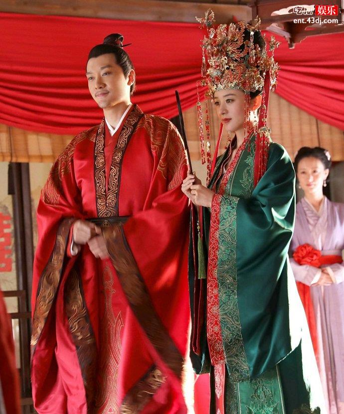 赵丽颖冯绍峰古装婚礼照