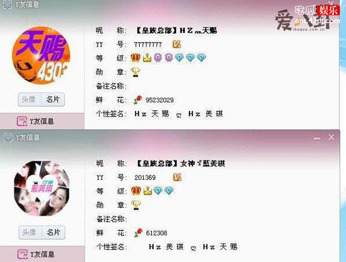 皇族天赐与蓝美琪