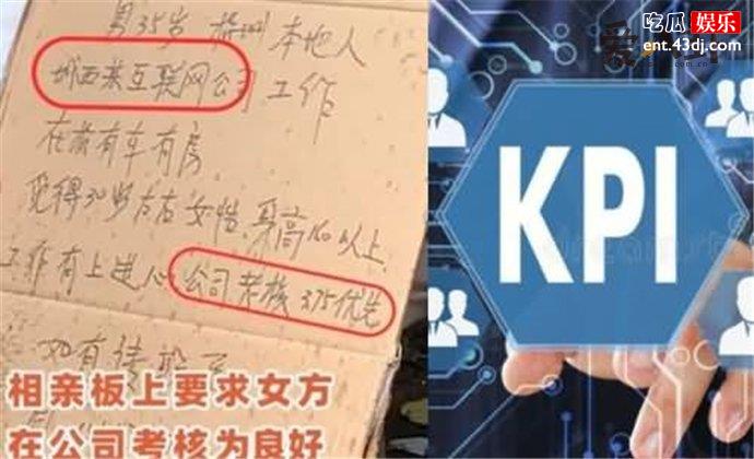 相亲要看kpi