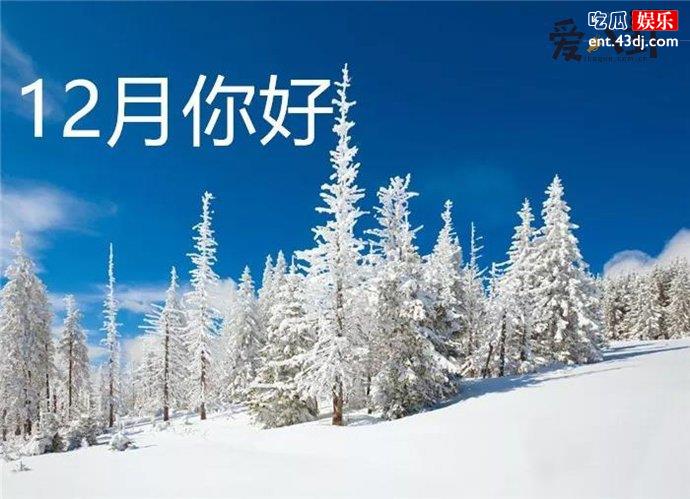 12月你好的句子