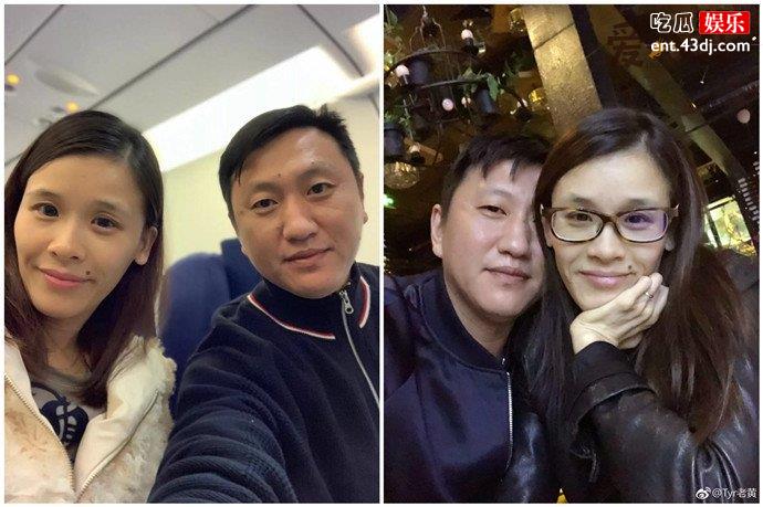 桑兰和丈夫黄健
