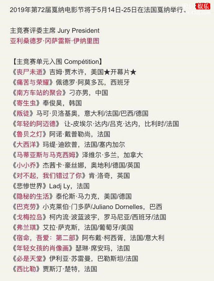 入围电影