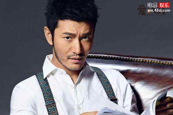 黄晓明素颜差距大