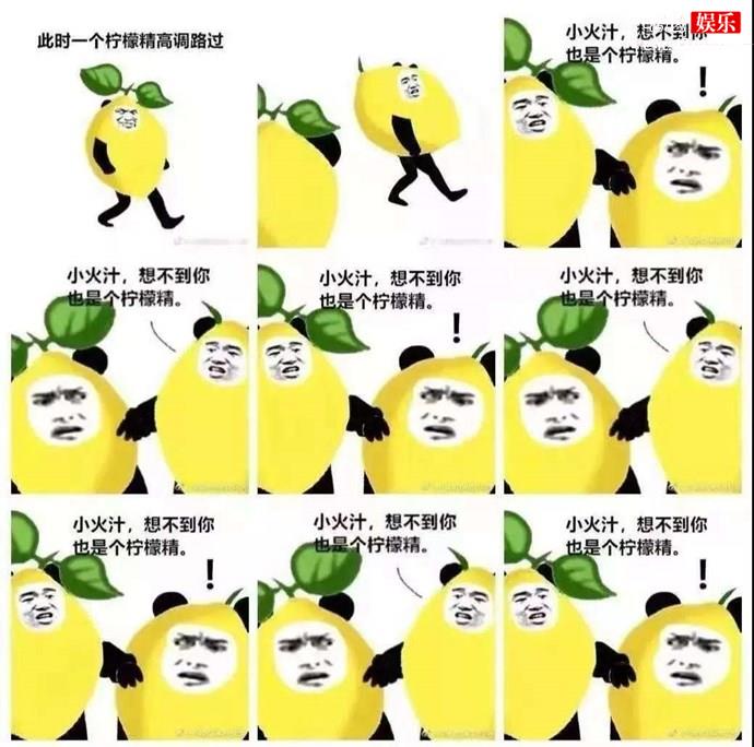 柠檬精是今年为数不多人尽皆知的流行语