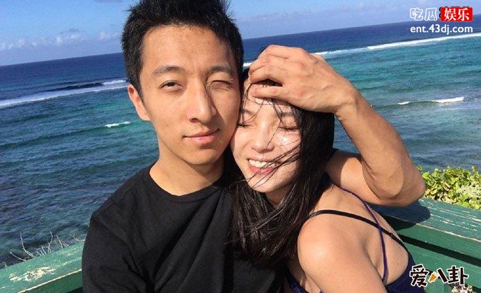 模特雎晓雯与男友