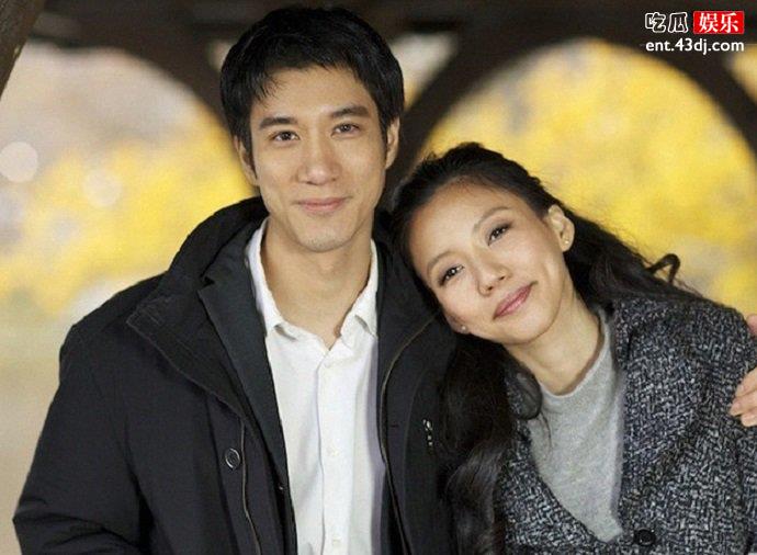 王力宏与妻子李靓蕾的合影