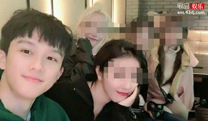漆培鑫与前女友亲密照