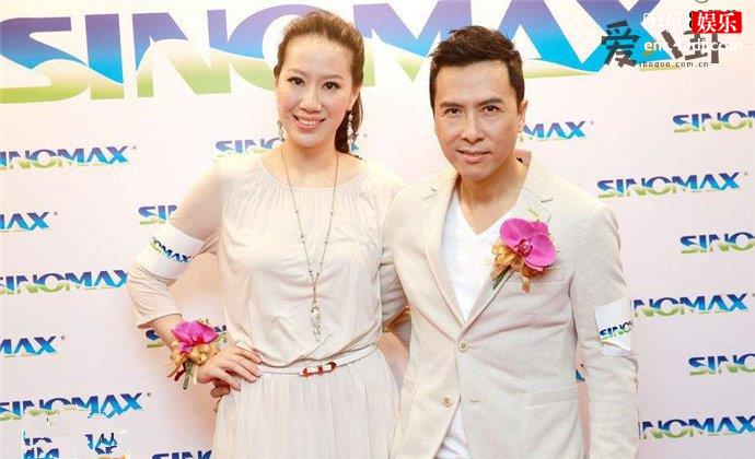 甄子丹老婆汪诗诗的照片