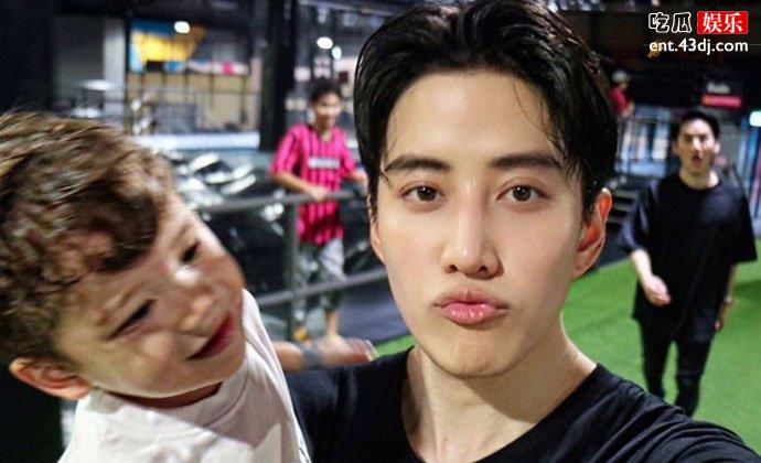 mike和儿子max合照