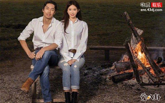 林志玲与老公黑泽良平写真