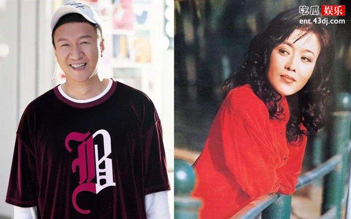 年轻时的丁嘉丽和她的“牛头梗”
