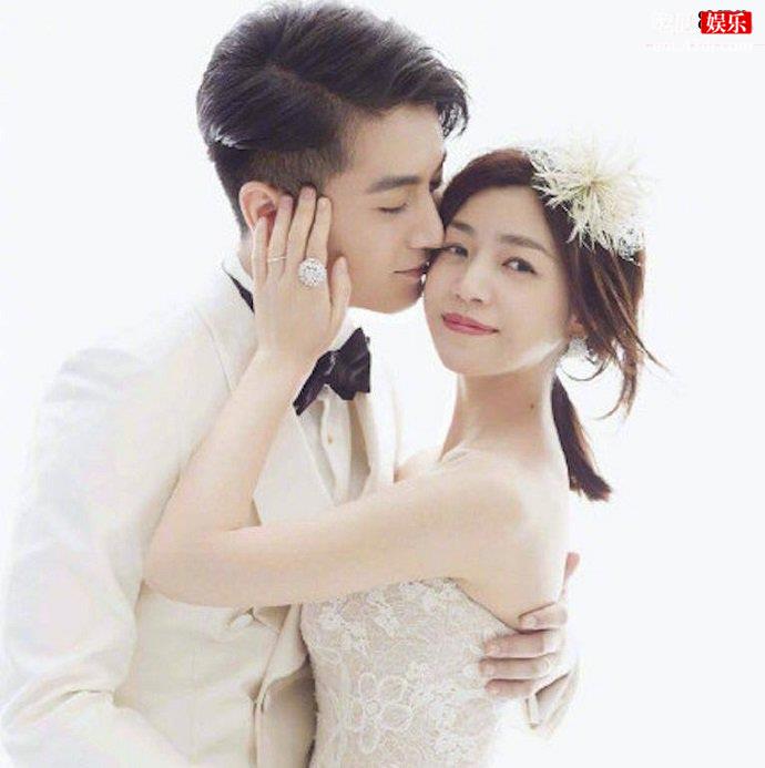 陈晓陈妍希婚纱照