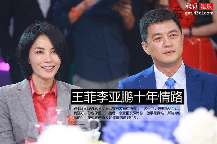 李亚鹏王菲离婚
