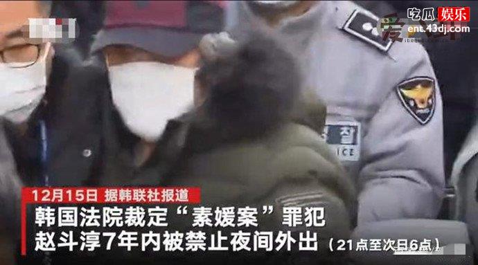 赵斗淳被禁止夜间出行