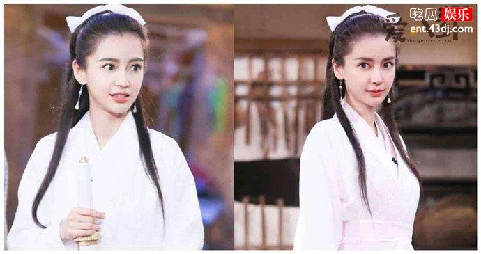 于正发文夸赞Angelababy的小龙女