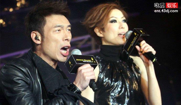 许志安陪郑秀文健身
