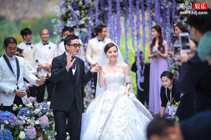 2016年张靓颖和冯柯在意大利的婚礼