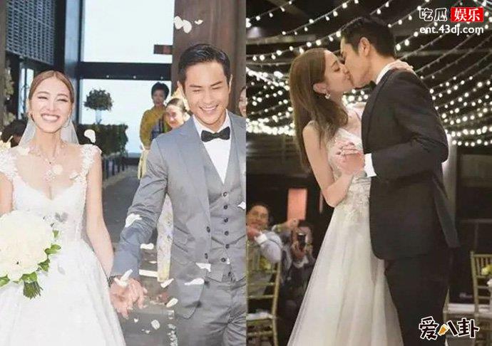 郑嘉颖和陈凯琳结婚照