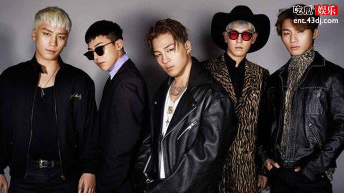 YG娱乐的头牌组合BIGBANG