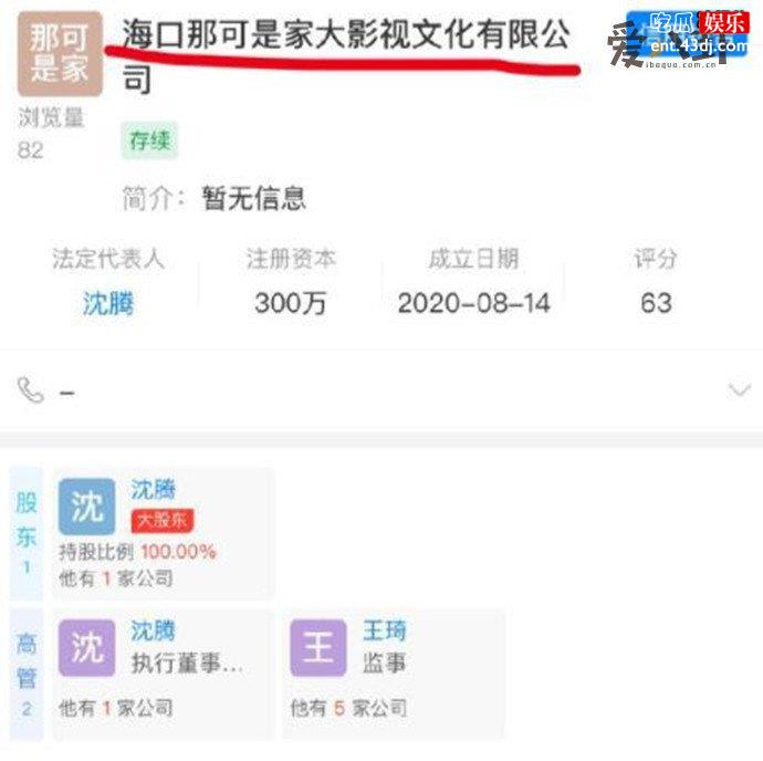 海口那可是家大影视公司