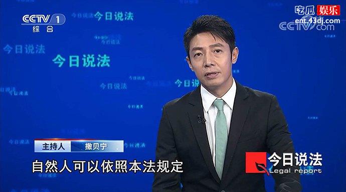 撒贝宁今日说法