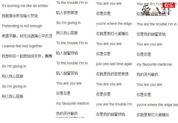 Trouble I'm In歌词
