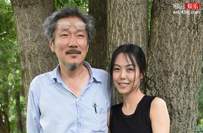 金敏喜与导演洪尚秀