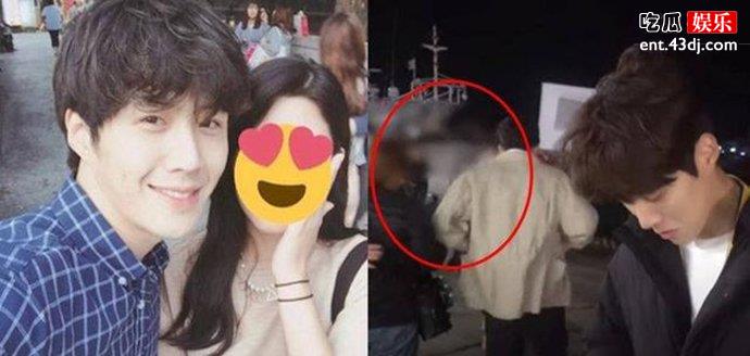 金宣虎与女友照片