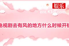 电视剧去有风的地方什么时候开机