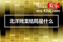 北洋残案结局