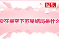 爱在星空下苏星结局